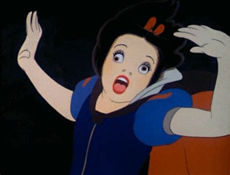 snow white memes|snow white scared image.